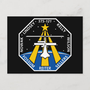 Carte Postale Logo YOUR_NAME_HERE STS-121