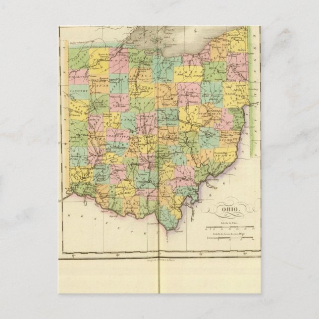 Carte Postale L'Ohio USA (Devant)