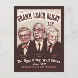 Carte Postale Loi Gramm Leach Bliley