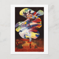 Loie Fuller au Folies-Bergere Theatre