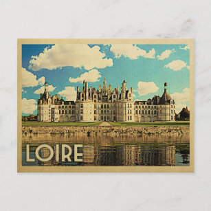 Carte Postale Loire France Vintage voyage - Château Chambord
