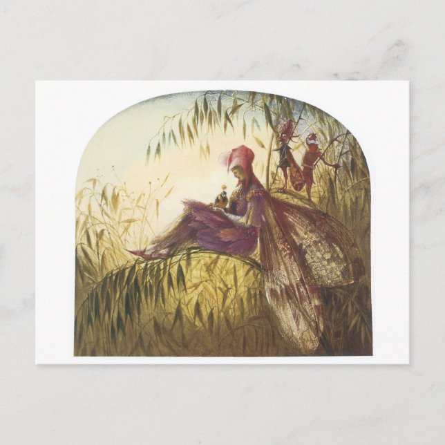 Carte Postale L'Oiseau Fairy Falconer (Devant)