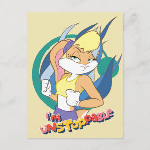 Carte Postale Lola Bunny "Je ne peux pas arrêter"