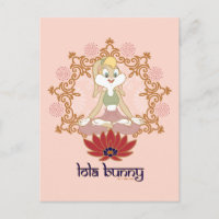 Lola Bunny Yoga Pose du Lotus