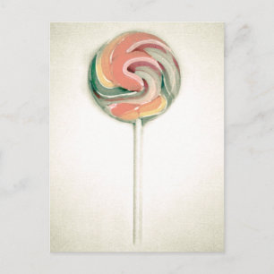 CARTE POSTALE LOLLIPOP vintage