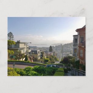 Carte Postale Lombard Street - San Francisco, Californie