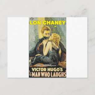 Carte Postale Lon Chaney est l'homme qui rit
