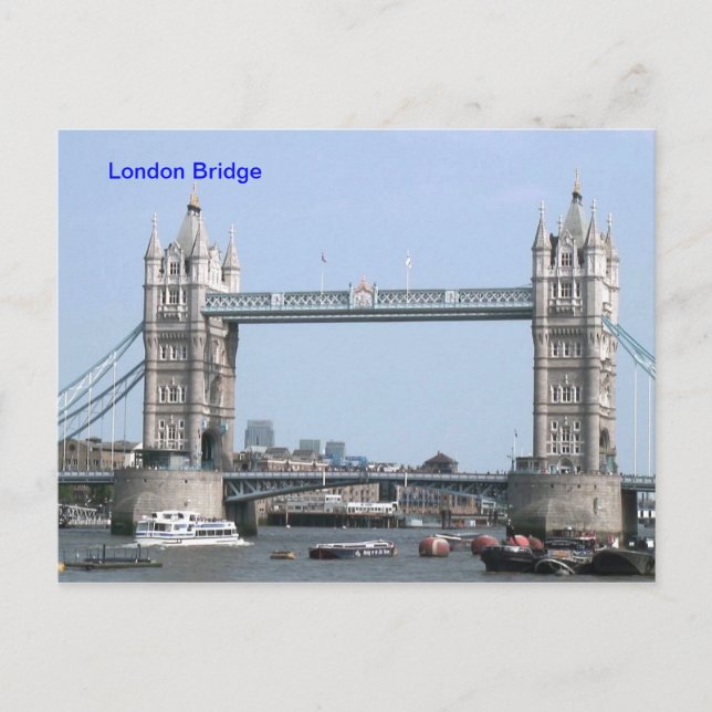 Carte postale London Bridge (Devant)
