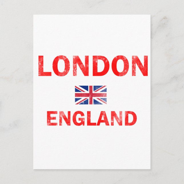 Carte Postale London England Designs (Devant)