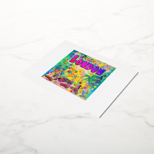 Carte postale London Epoch Hour (Rotation)