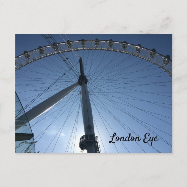 Carte Postale London Eye (Devant)