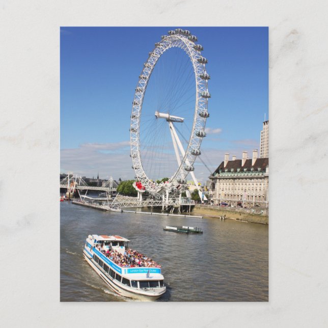 Carte Postale London Eye (Devant)