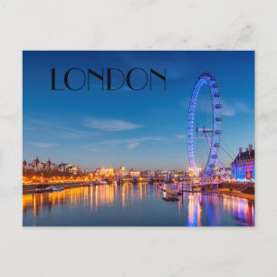 Carte Postale London Eye