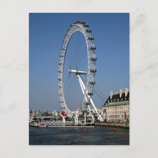 Carte postale London Eye (Devant)