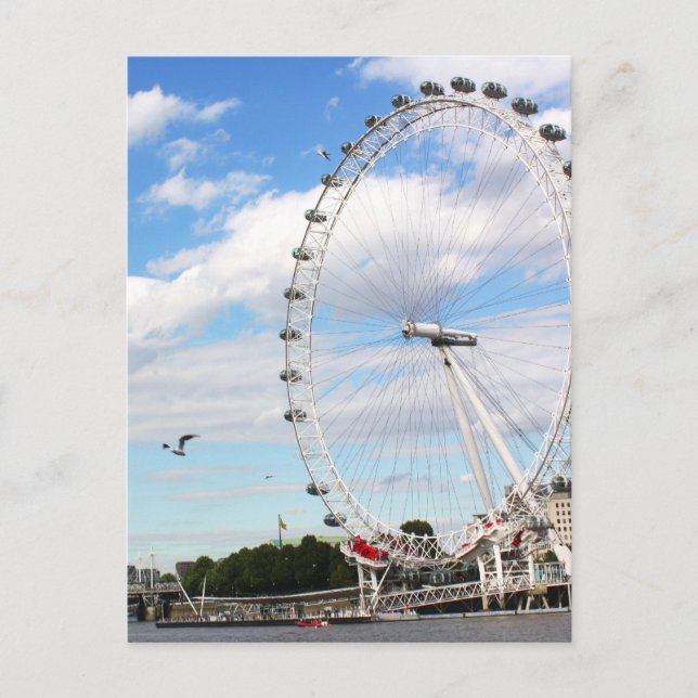 Carte Postale London Eye (Devant)
