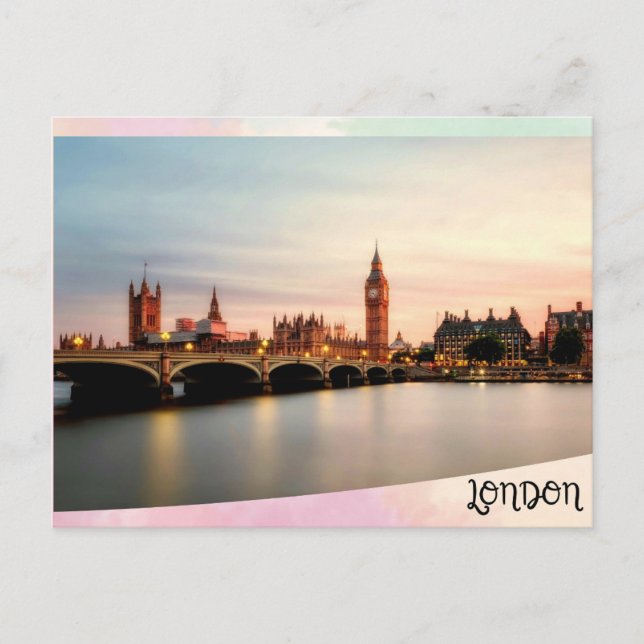 Carte Postale London post card (Devant)