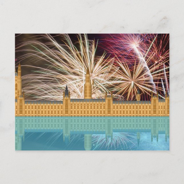 Carte postale London Skyline Westminster Palace (Devant)