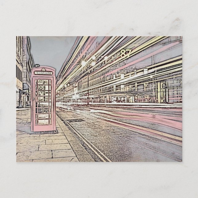 Carte postale London Telephone Booth (Devant)