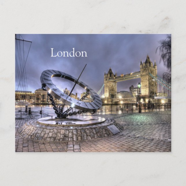 Carte postale London Time (Devant)