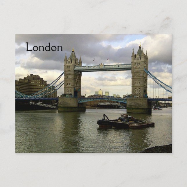 Carte postale London Tower Bridge (Devant)