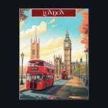 Carte Postale London Travel Postcard Art, London Travel Art, Ang<br><div class="desc">London Travel Postcard Art,  London Travel Art,  England Postcard,  Big,  Travel Postcard Art,  England Travel Art, </div>