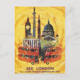 Carte Postale london vintage