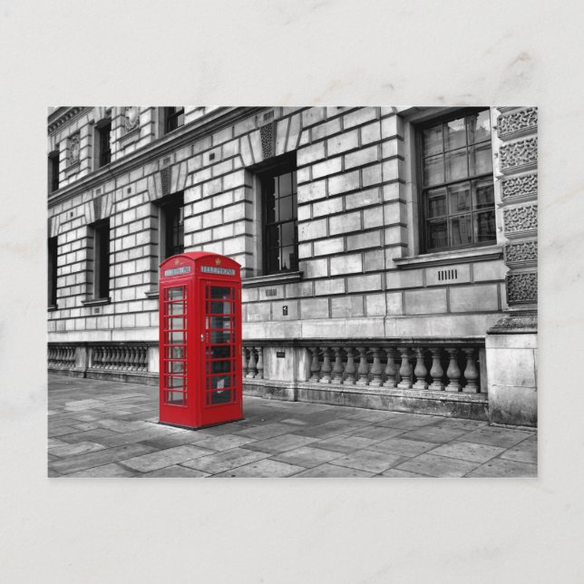 Carte postale London-Westminster Red Phone Box (Devant)