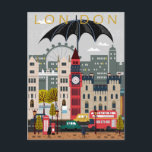 Carte Postale Londres<br><div class="desc">Londres,  GB</div>