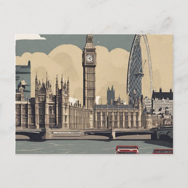 Carte Postale Londres (8) (Devant)
