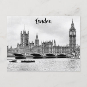 Carte Postale Londres Angleterre Big Ben Westminster Travel