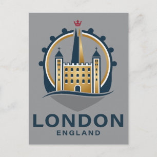 Carte Postale Londres Angleterre Grande-Bretagne