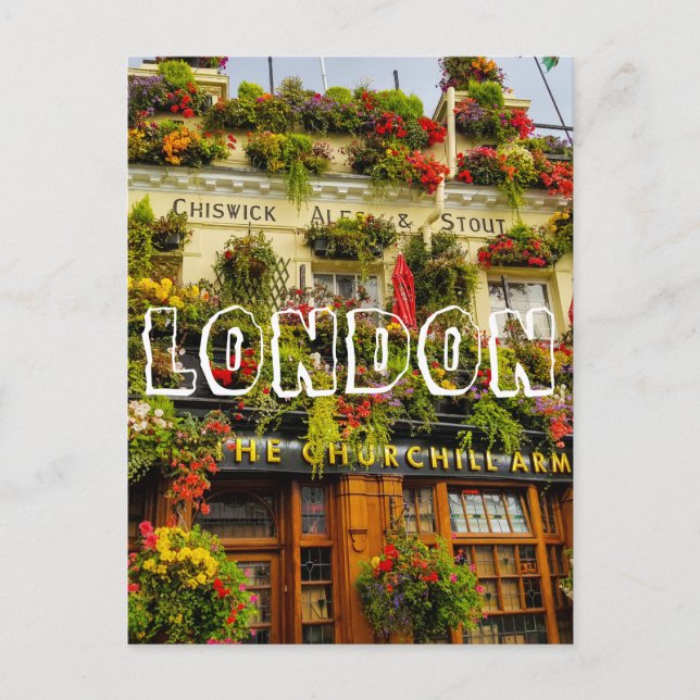 Carte Postale Londres Angleterre Grande-Bretagne (Devant)