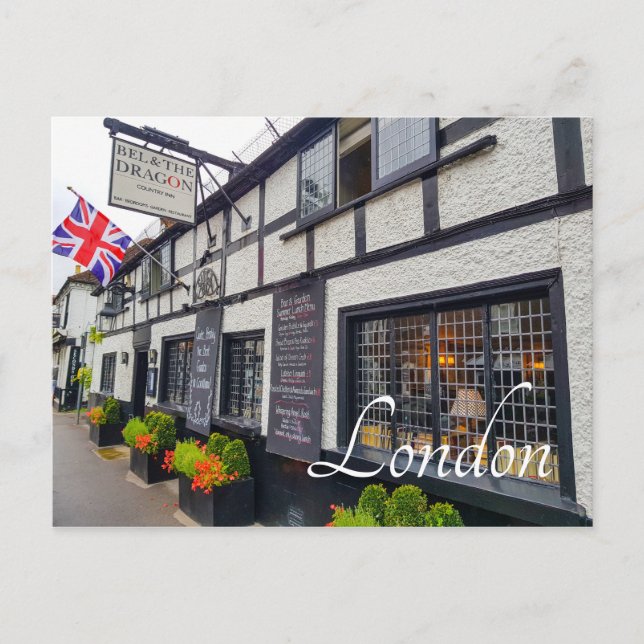 Carte Postale Londres Angleterre Grande-Bretagne Architecture Pu (Devant)