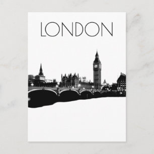 Carte Postale Londres et Big Ben