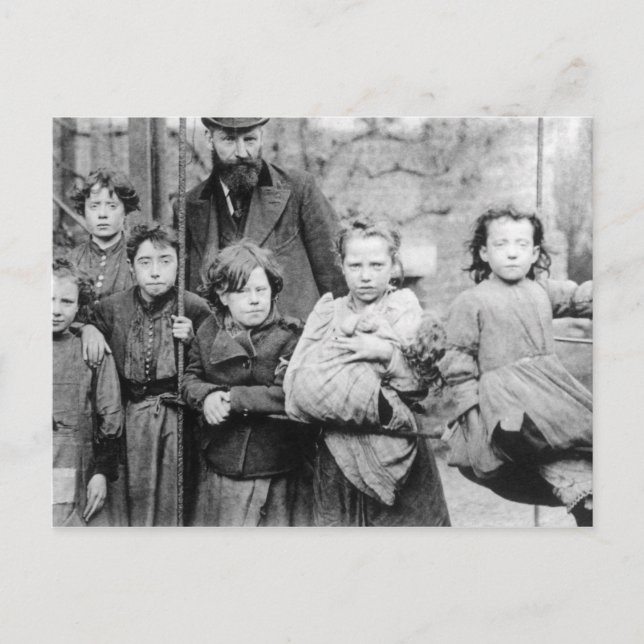 Carte Postale Londres Slums (Devant)