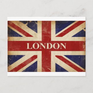 Carte Postale Londres - Union Jack - I Love Londres