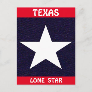 Carte Postale Lone Star du Texas
