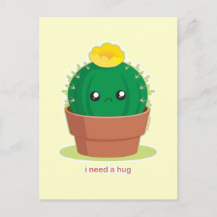 Carte Postale Lonely Cactus