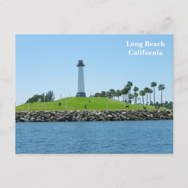 Carte postale Long Beach Lighthouse ! (Devant)