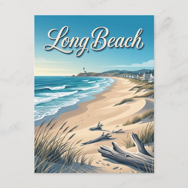 Carte Postale Long Beach, Washington (Devant)
