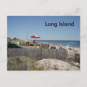 Carte Postale Long Island Beach