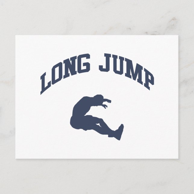 Carte Postale Long Jump (Devant)