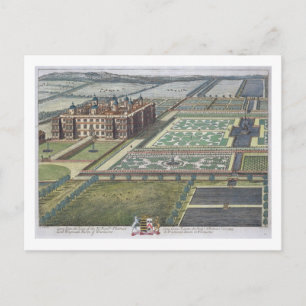 Carte Postale Long Leate gravé par Johannes Kip (c.1652-1722)