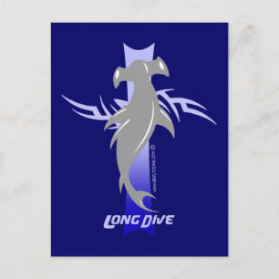Carte Postale Long Plongée : Tête