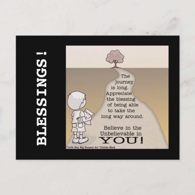 Carte Postale Long trajet (Devant)