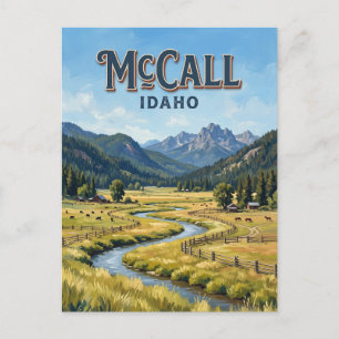Carte Postale Long Valley McCall Idaho