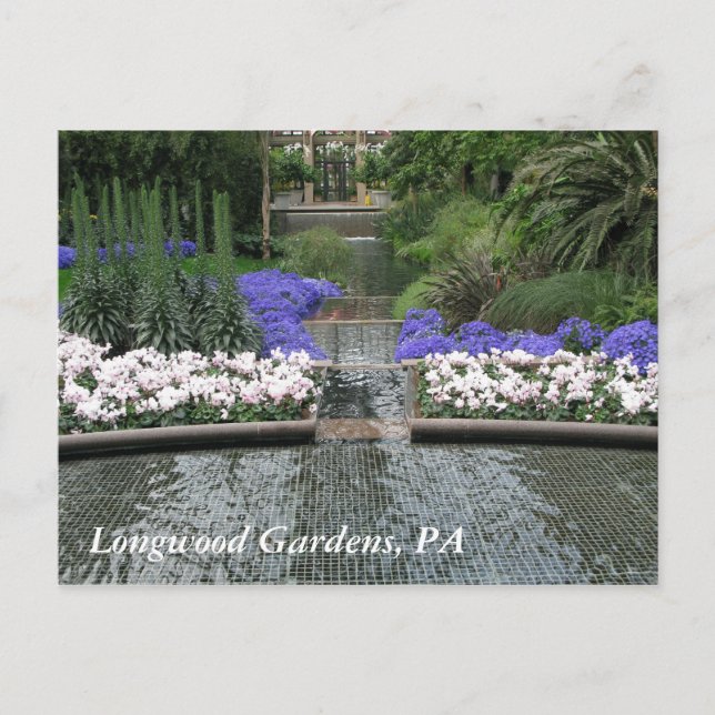 Carte Postale Longwood Gardens, PA (Devant)