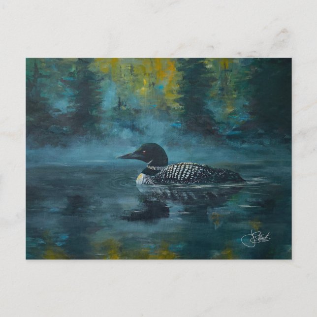 Carte Postale Loonell - Canard Loon (Devant)
