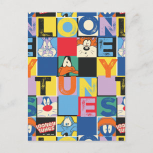 Carte Postale LOONEY TUNES™ Character Checker Blocks