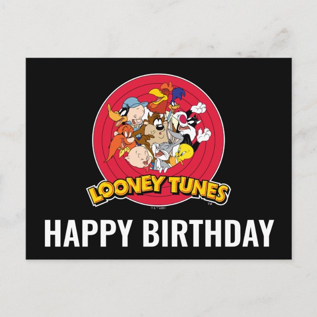 Carte Postale LOONEY TUNES™ Character Logo (Devant)